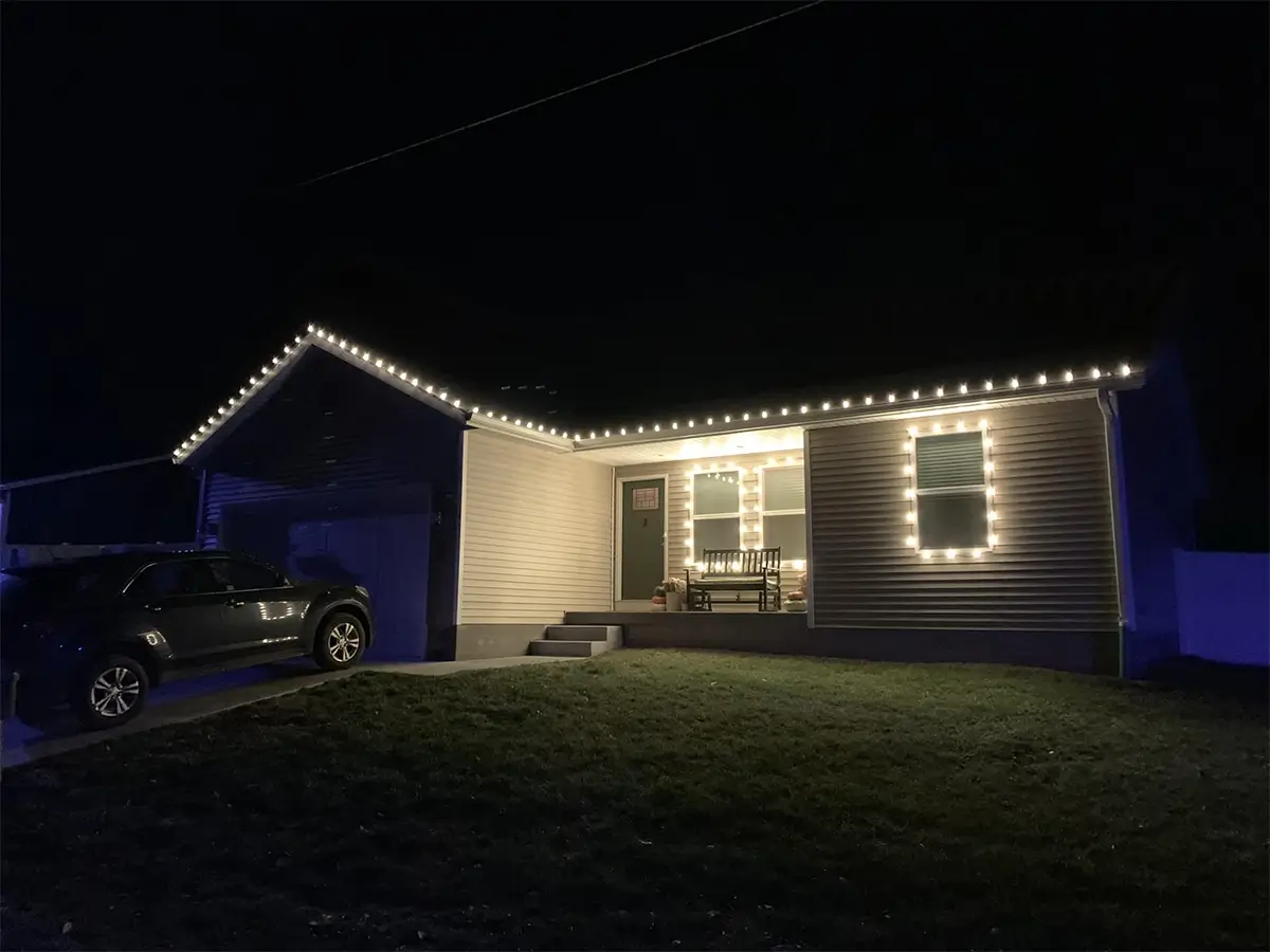 Bloomington Christmas Light Installation